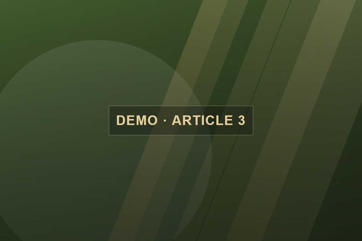 Demo article visual 3