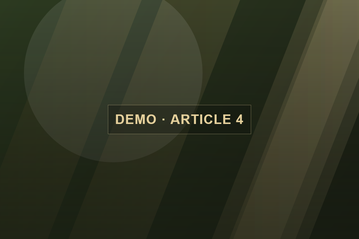 Demo article visual 4