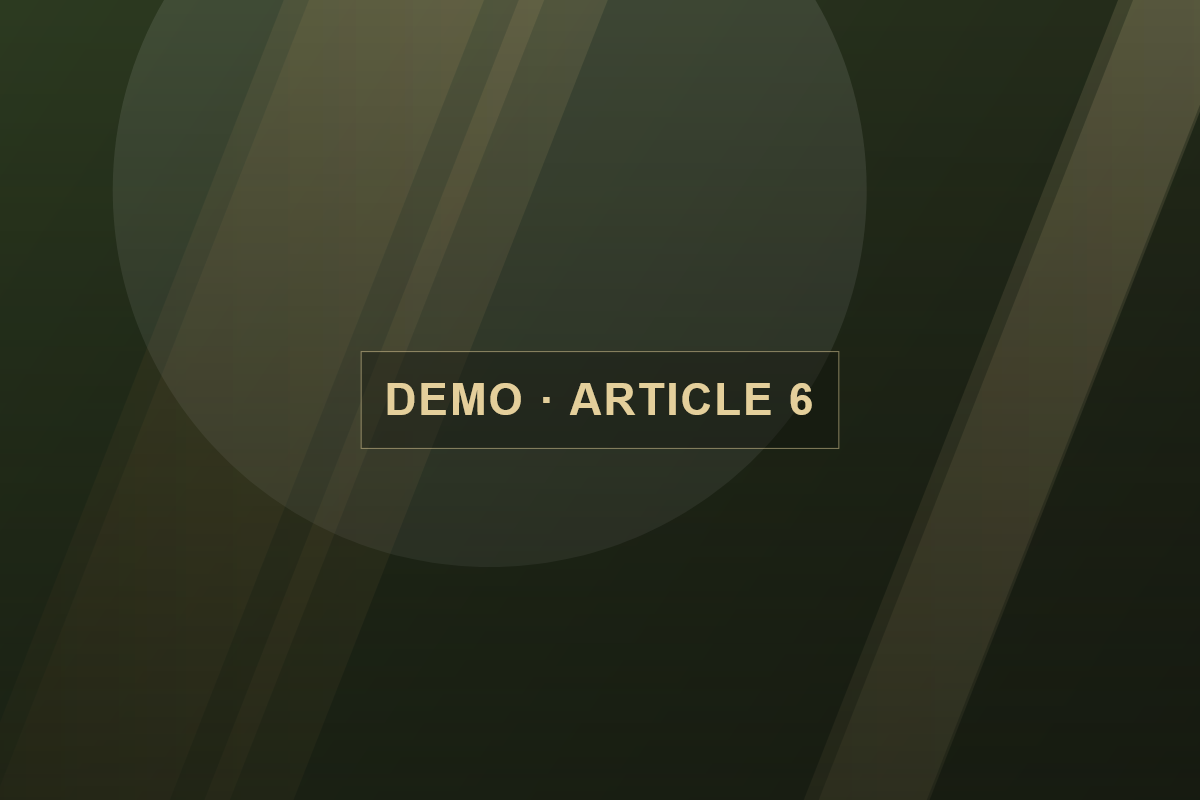 Demo article visual 6