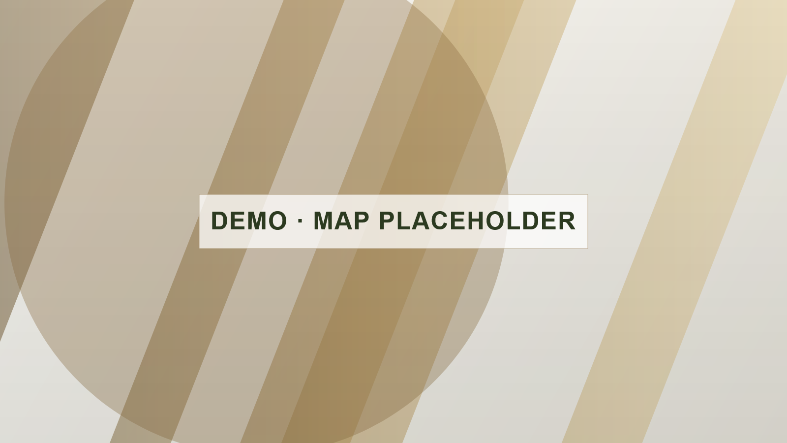 Demo map placeholder — head office location