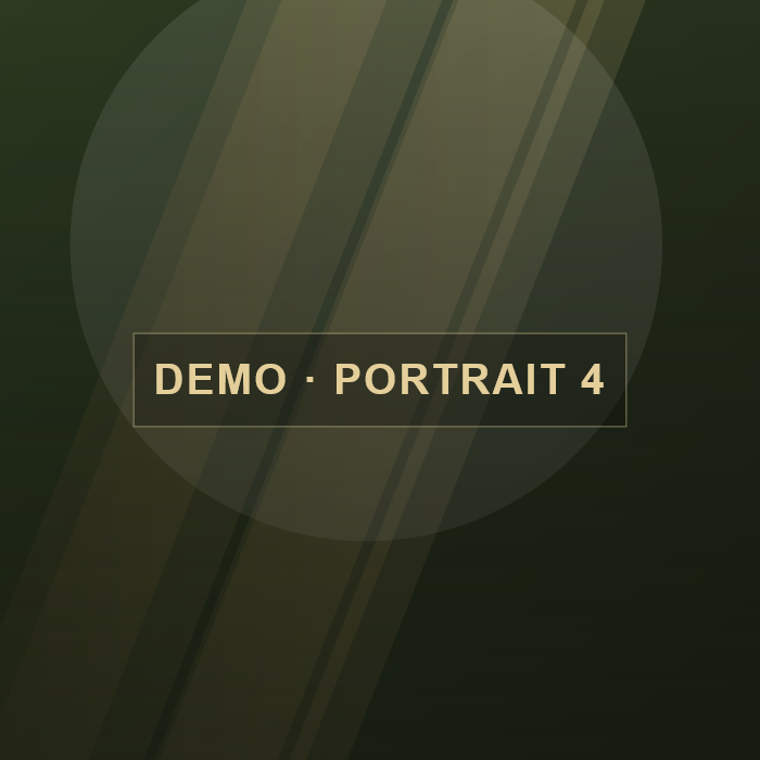 Demo portrait — Demo Name Four