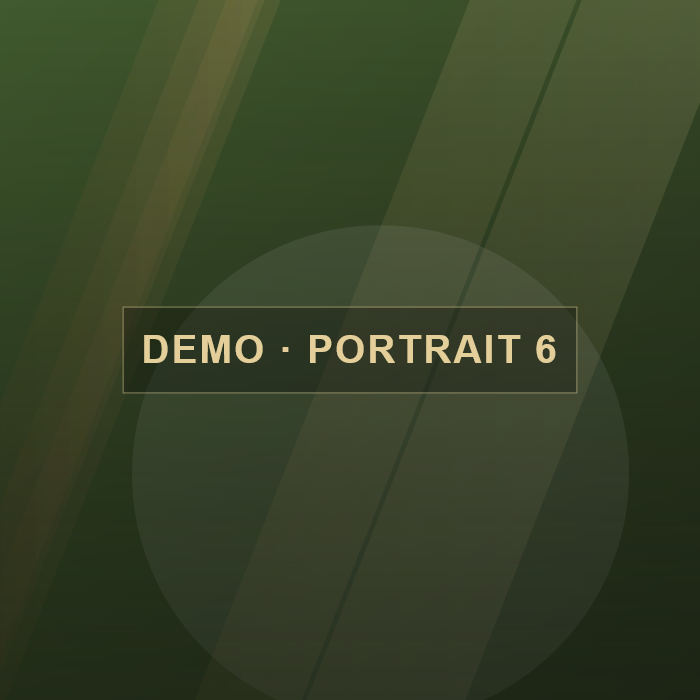 Demo portrait — Demo Name Six