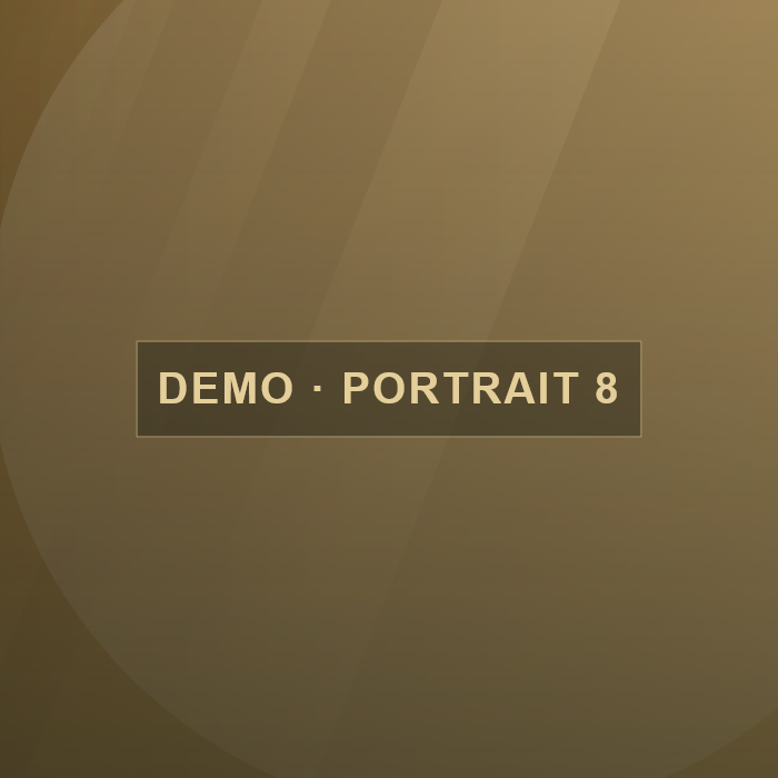 Demo portrait — Demo Name Eight